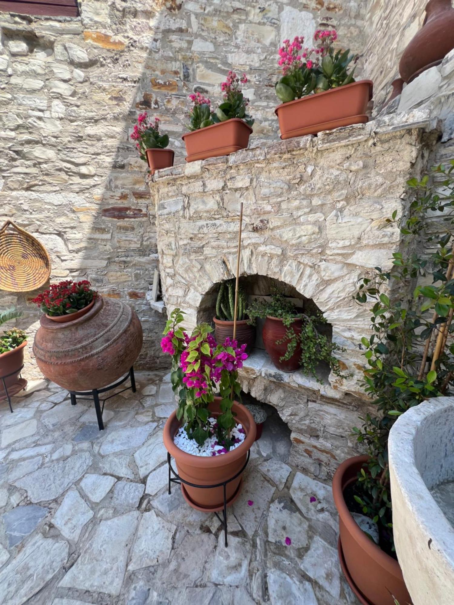 Theodorou Stone House Pano Lefkara Exterior photo